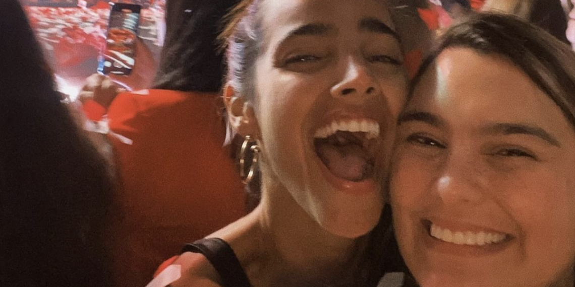 La eterna Isa TKM, actriz Maria Gabriela de Faria en el concierto de RBD en Miami