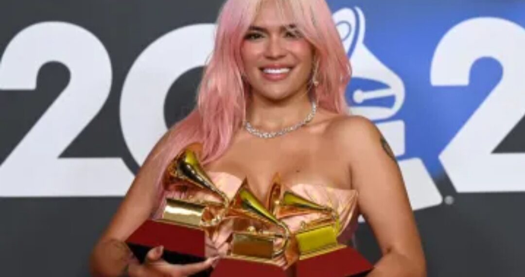 Karol G hace historia: es la primera mujer en ganar el Latin Grammy a mejor álbum de música urbana