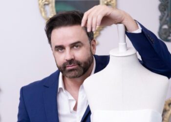 Un brasileño en la pasarela nupcial de Barcelona